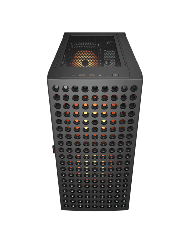 Cougar Airface Eco RGB Mid Tower Cristal Templado USB 3.2 Negro