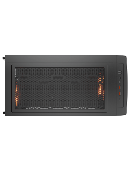 Cougar Airface Eco RGB Mid Tower Cristal Templado USB 3.2 Negro