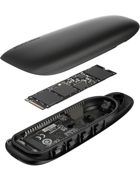 Asus Cobble Black ESD-A1A/BLK Caja Externa para SSD M.2 Negra