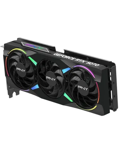 PNY GeForce RTX 5070 ARGB Overclocked Triple Fan 12GB GDDR7 Reflex 2 RTX AI DLSS4