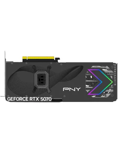 PNY GeForce RTX 5070 ARGB Overclocked Triple Fan 12GB GDDR7 Reflex 2 RTX AI DLSS4