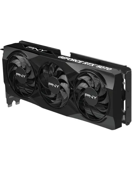 PNY GeForce RTX 5070 Overclocked Triple Fan 12GB GDDR7 Reflex 2 RTX AI DLSS4