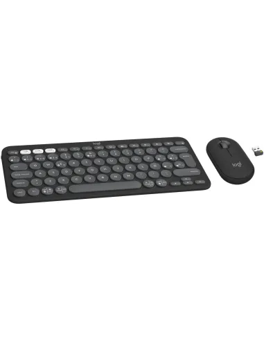 Logitech 920-012227 Kit de Teclado y Ratón Inalámbricos Negros