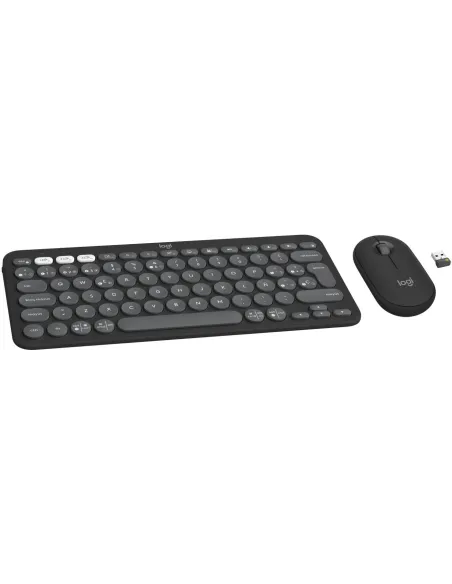 Logitech 920-012227 Kit de Teclado y Ratón Inalámbricos Negros