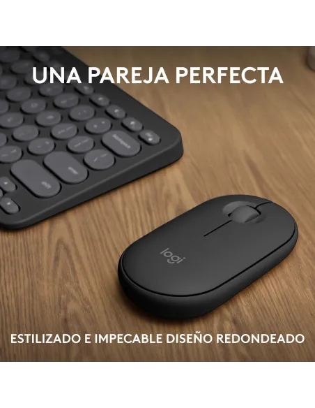 Logitech 920-012227 Kit de Teclado y Ratón Inalámbricos Negros