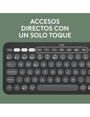 Logitech 920-012227 Kit de Teclado y Ratón Inalámbricos Negros