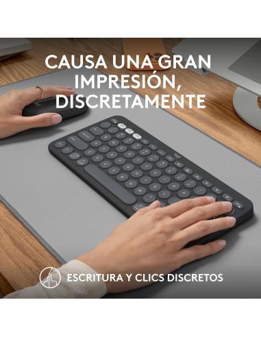 Logitech 920-012227 Kit de Teclado y Ratón Inalámbricos Negros