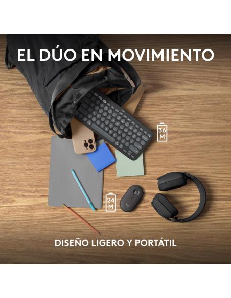 Logitech 920-012227 Kit de Teclado y Ratón Inalámbricos Negros