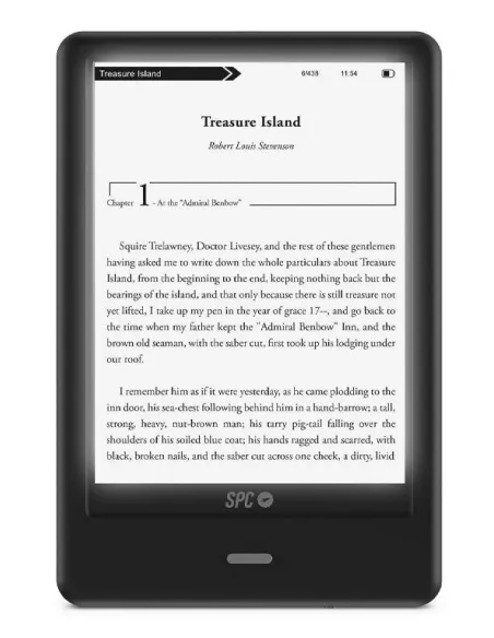 SPC DICKENS LIGHT 2 PRO eReader 6" 8GB Negro