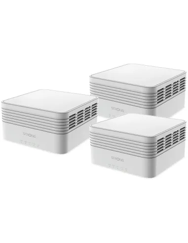 Strong MESHTRIAX3000 Sistema Wi-Fi Mesh WiFi 6 Doble banda 3 Unidades