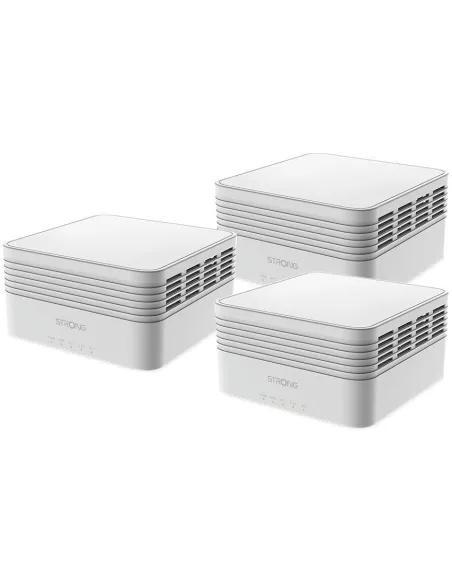 Strong MESHTRIAX3000 Sistema Wi-Fi Mesh WiFi 6 Doble banda 3 Unidades