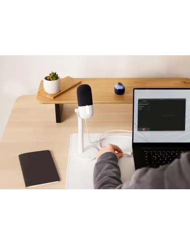 Elgato Wave Neo Micrófono de Condensador para Streaming USB-C Blanco