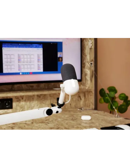 Elgato Wave Neo Micrófono de Condensador para Streaming USB-C Blanco