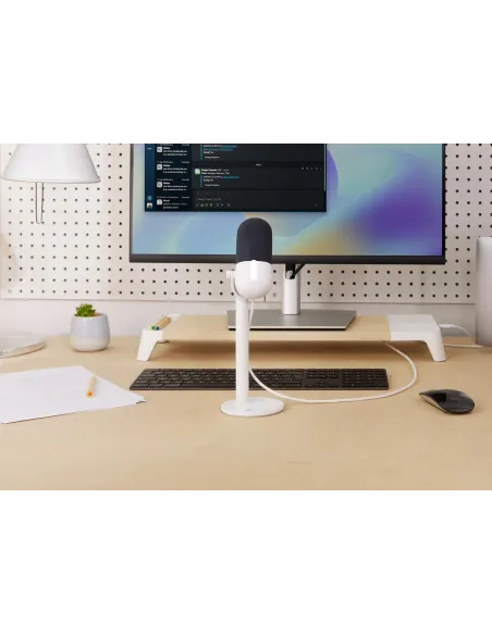 Elgato Wave Neo Micrófono de Condensador para Streaming USB-C Blanco