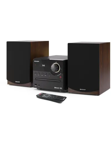 Sharp XL-B512 Micro Cadena Bluetooth 45W Madera
