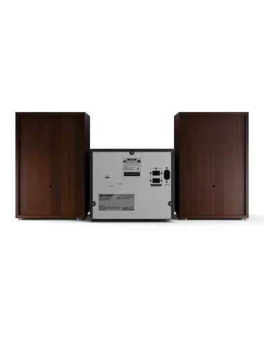 Sharp XL-B512 Micro Cadena Bluetooth 45W Madera