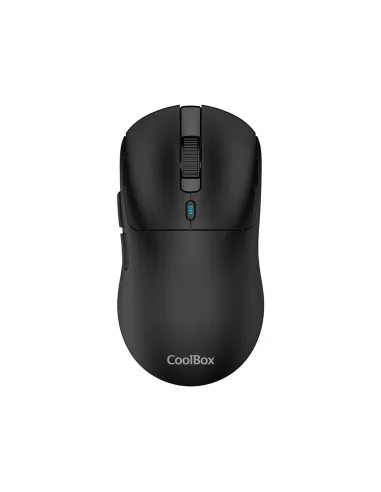 CoolBox COO-MOU-W03 Ratón Gaming Inalámbrico 10000 DPI Negro