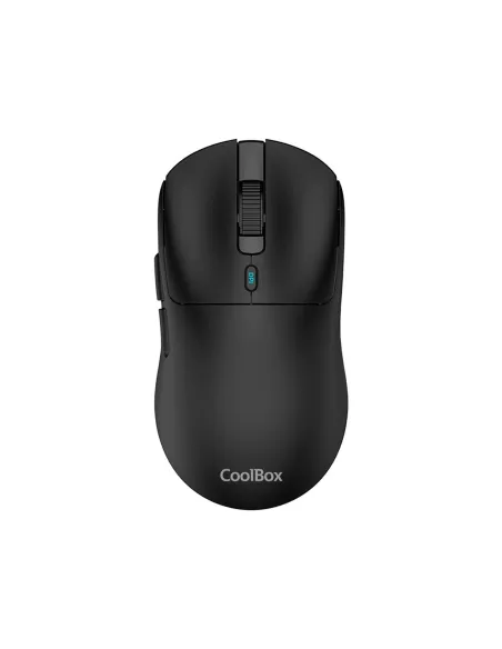 CoolBox COO-MOU-W03 Ratón Gaming Inalámbrico 10000 DPI Negro