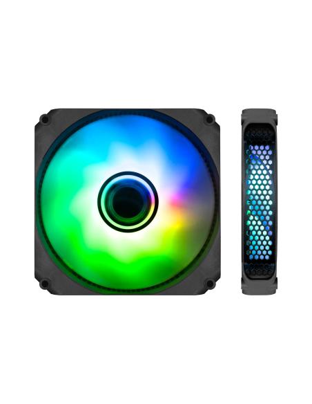 Coolbox Infinity Ventilador Suplementario 120mm ARGB Negro