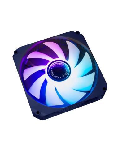Coolbox Infinity Ventilador Suplementario 120mm ARGB Negro