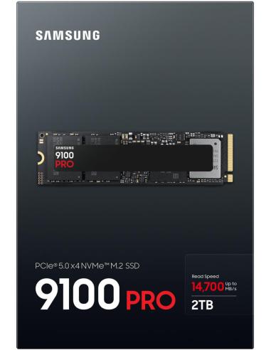 Samsung 9100 Pro MZ-VAP2T0 NVMe SSD M.2 2TB PCIe 5.0