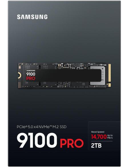 Samsung 9100 Pro MZ-VAP2T0 NVMe SSD M.2 2TB PCIe 5.0