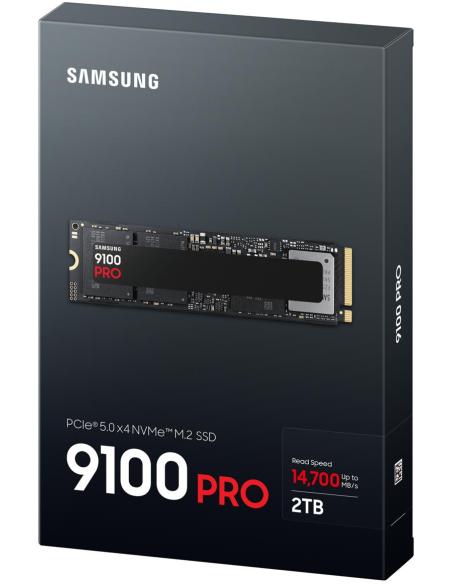 Samsung 9100 Pro MZ-VAP2T0 NVMe SSD M.2 2TB PCIe 5.0