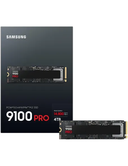 Samsung 9100 Pro MZ-VAP4T0 NVMe SSD M.2 4TB PCIe 5.0