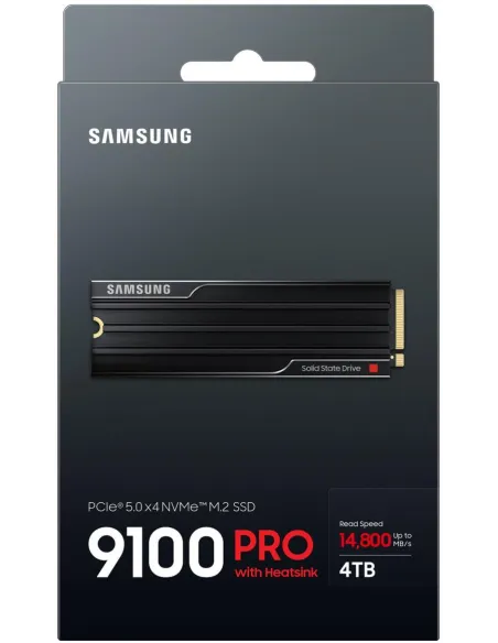 Samsung 9100 Pro MZ-VAP4T0CW NVMe SSD M.2 4TB PCIe 5.0