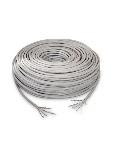 Nanocable 10.20.0504 Bobina Cable UTP CAT6 305m Rígido Gris