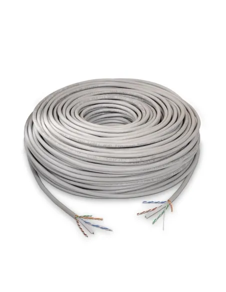 Nanocable 10.20.0504 Bobina Cable UTP CAT6 305m Rígido Gris
