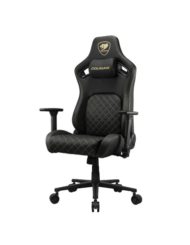 Cougar Defensor Gold Silla Gaming Negra