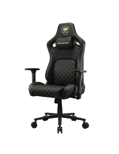 Cougar Defensor Gold Silla Gaming Negra