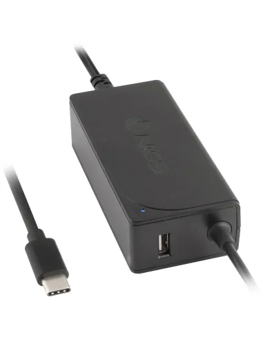 NGS W-65WTYPEC Cargador de Portátil Universal Negro