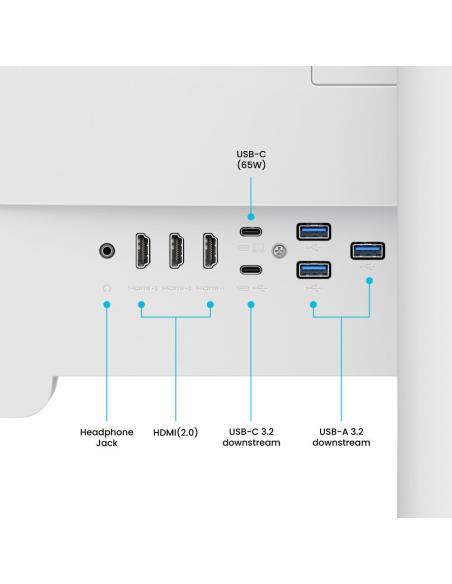BenQ EW3290U 32" LED IPS UltraHD 4K Altavoces Altura Ajustable USB-C
