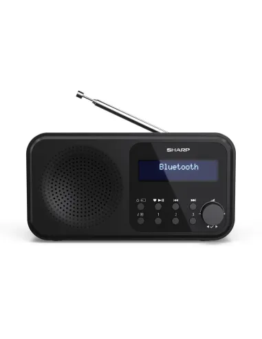 Sharp DR-P420 Radio Portátil Digital Negra