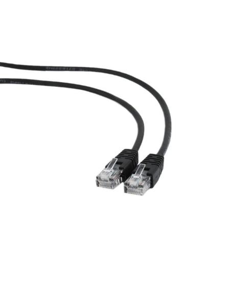 Gembird PP12-0.25M/BK Cable de Red RJ45 Cat.5e FTP 0.25 M Negro