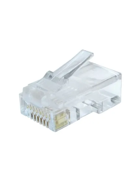 Gembird LC-8P8C-002/50 Conector RJ45 Cat.6 UTP Sólidos 50 Unidades Transparente