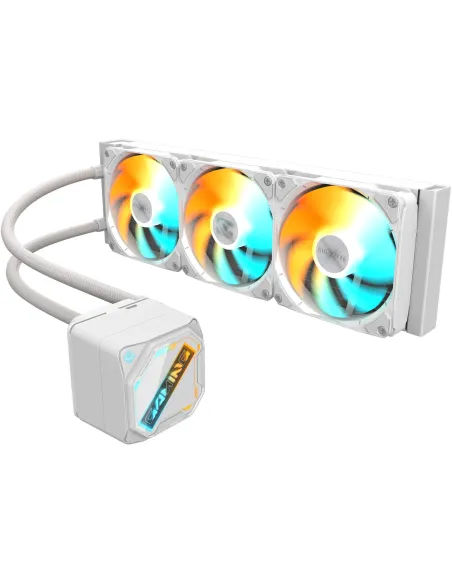 Gigabyte Gaming 360 Ice Kit de Refrigeración Líquida 360mm RGB Blanca