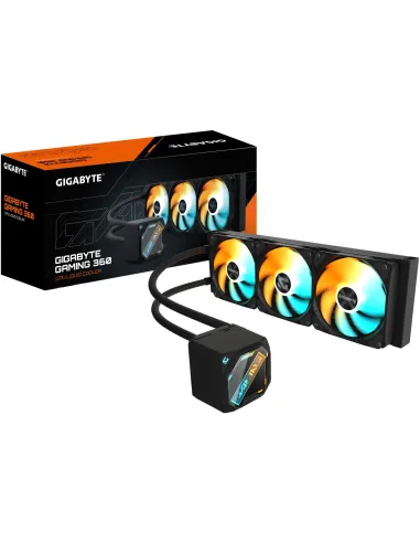 Gigabyte Gaming 360 Kit de Refrigeración Líquida 360mm RGB Negra