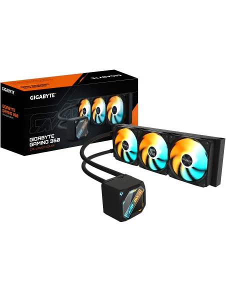 Gigabyte Gaming 360 Kit de Refrigeración Líquida 360mm RGB Negra