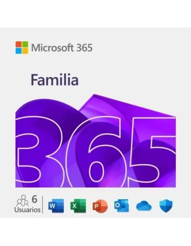 Microsoft 365 Familia Licencia 6 Usuarios 1 Año