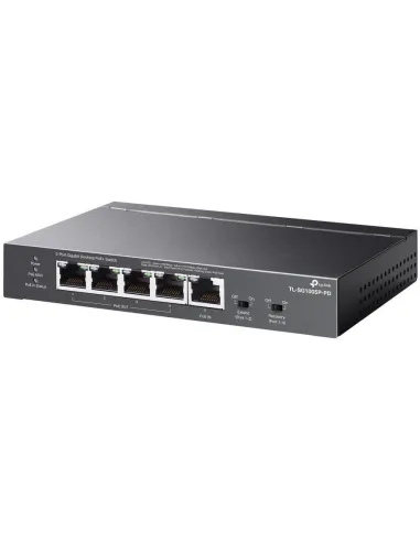 TP- Link TL-SG1005P-PD Switch de Sobremesa 5 Puertos Gigabit con 4 Puertos PoE