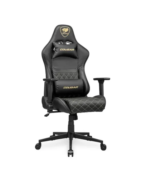 Cougar Armor One V2 Gold Silla Gaming Negra