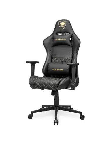 Cougar Armor One V2 Gold Silla Gaming Negra