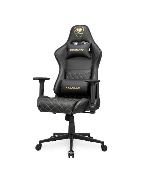 Cougar Armor One V2 Gold Silla Gaming Negra