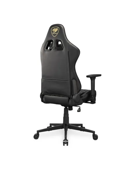 Cougar Armor One V2 Gold Silla Gaming Negra