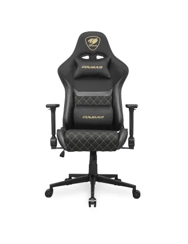 Cougar Armor One V2 Gold F Silla Gaming Negra