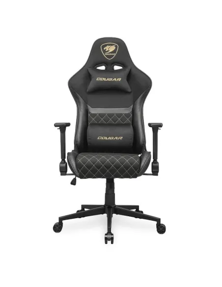 Cougar Armor One V2 Gold F Silla Gaming Negra