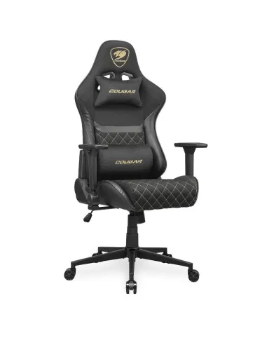 Cougar Armor One V2 Gold F Silla Gaming Negra
